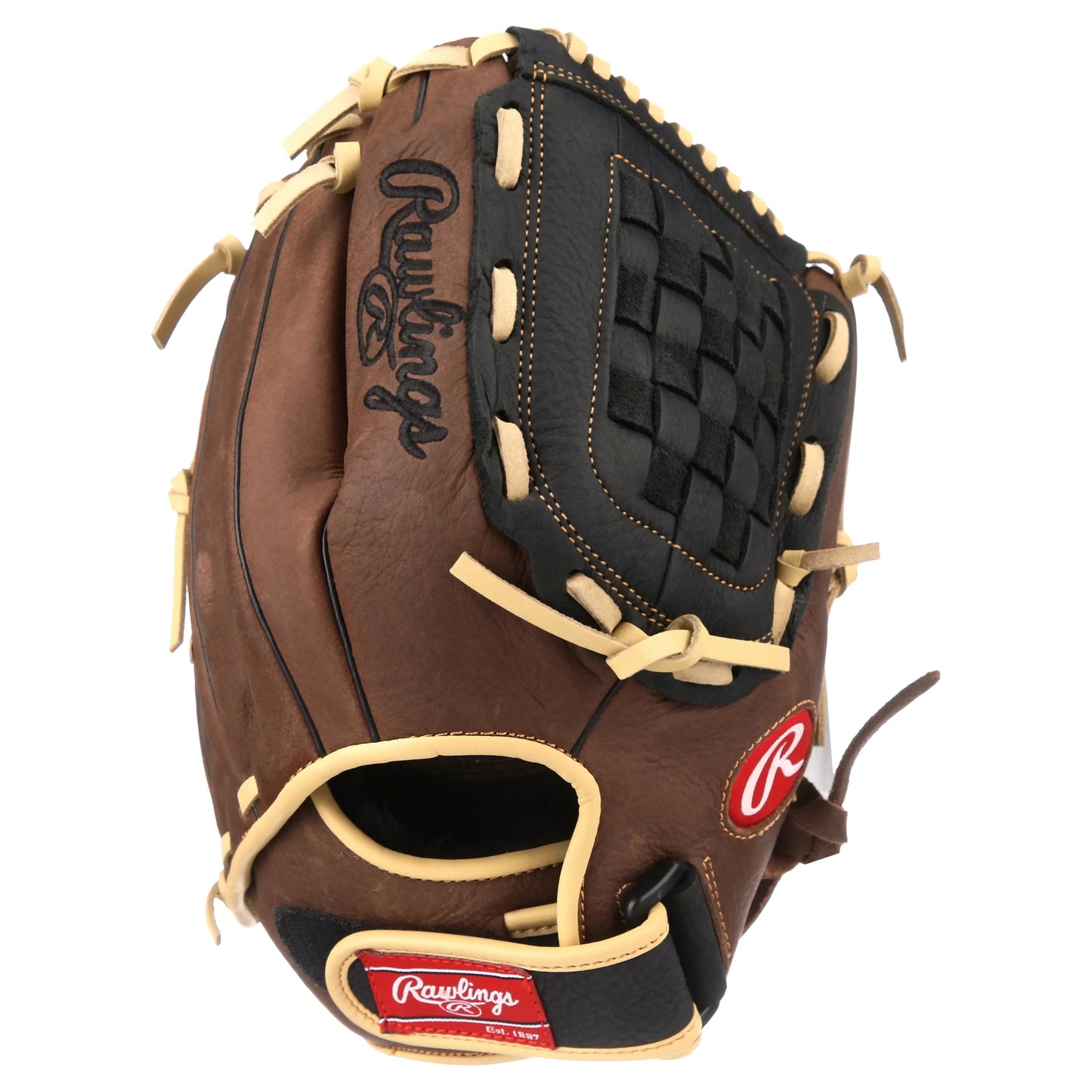 | 12.5" RBG36 Recreational Baseball & Softball Glove | All-Leather Shell | Right Hand Throw