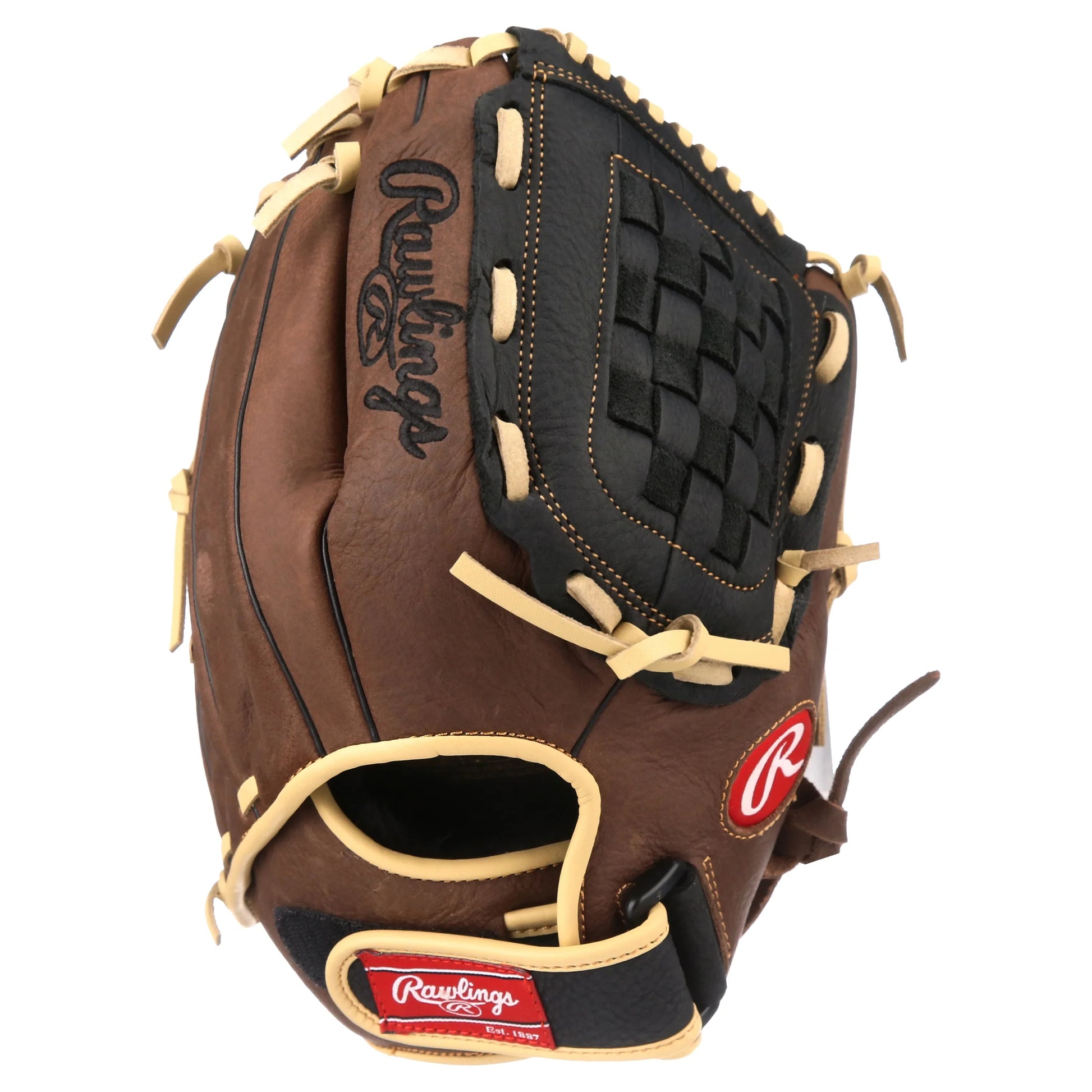 | 12.5" RBG36 Recreational Baseball & Softball Glove | All-Leather Shell | Right Hand Throw