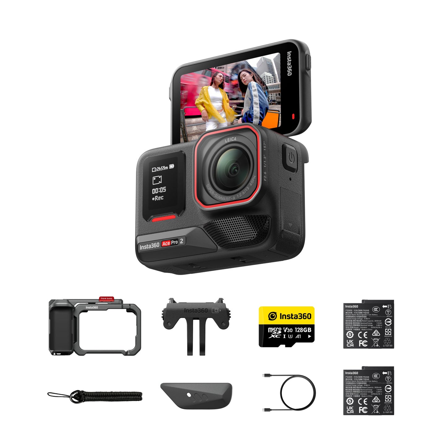 Insta360 Ace Pro 2 Xplorer Action Camera Bundle